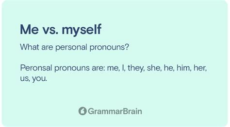 me myself & irene|me vs myself grammar.